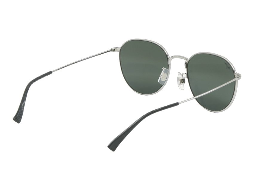 Lunettes de soleil Maui Jim Kauwela Argent MJ0591 SA 001 Vue biais arriere