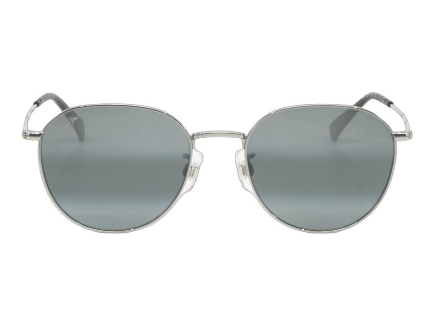 Lunettes de soleil Maui Jim Kauwela Argent MJ0591 SA 001 Vue de face