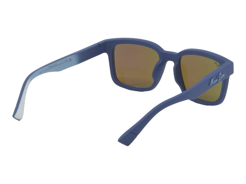 Lunettes de soleil Maui Jim Opiopio bleu MJ0659 SA 03 Vue biais arriere