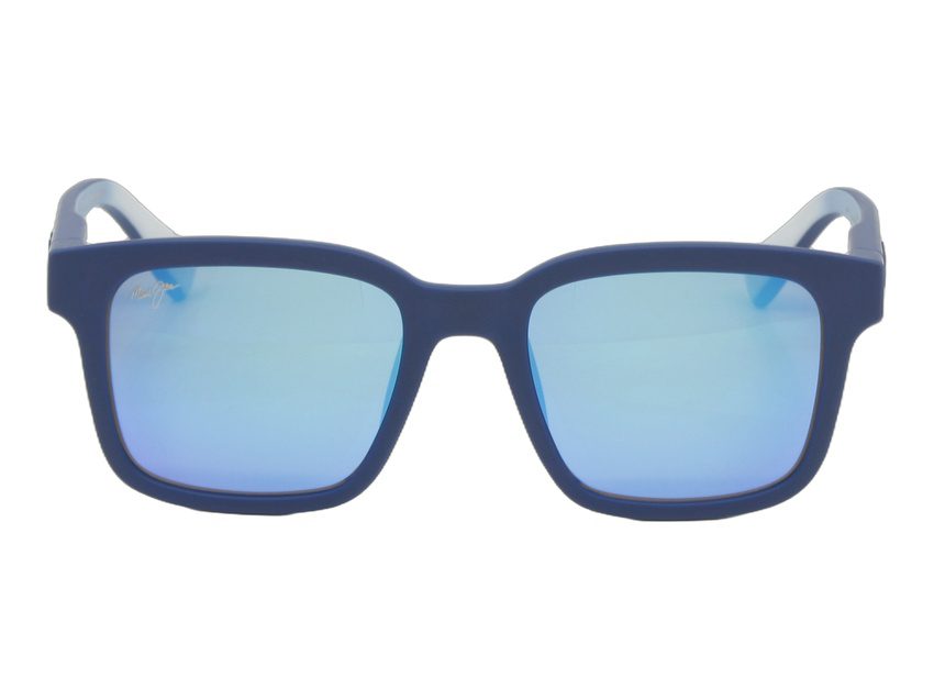 Lunettes de soleil Maui Jim Opiopio bleu MJ0659 SA 03 Vue de face