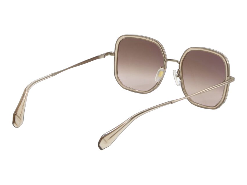 Lunettes de soleil Gigi Studios Audrey or mat 6926 0 Vue biais arriere