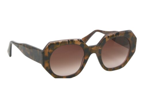 Lunettes de soleil Lafont Ouessant Ecaille rose transparent 5179 Vue principale