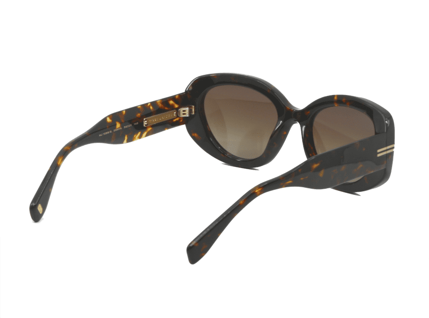 Lunettes de soleil Marc Jacobs MJ1099S écaille 086HA Vue biais arriere
