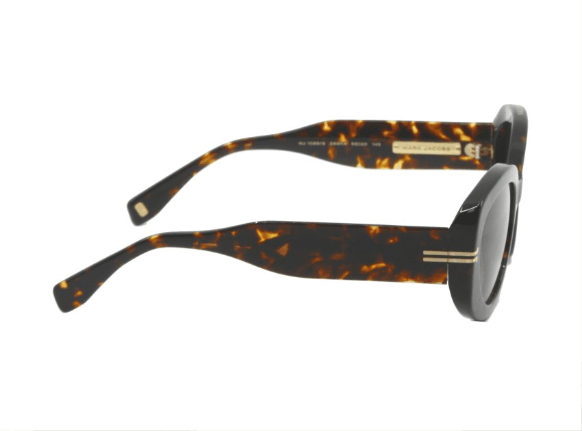 Lunettes de soleil Marc Jacobs MJ1099S écaille 086HA Vue branches