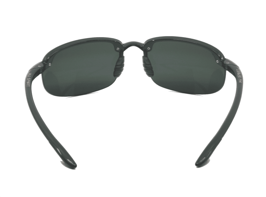 Lunettes de soleil Maui Jim Ho'Okipa noire MJ407 02 Vue intérieur