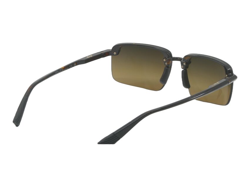 Lunettes de soleil Maui Jim Laulima écaille MJ216 10A Vue biais arriere