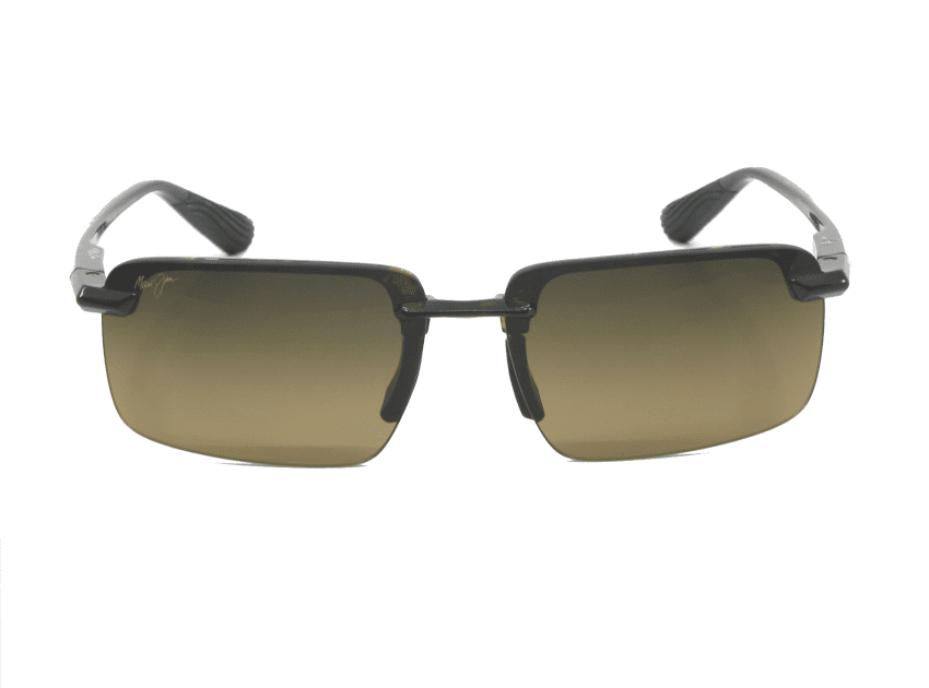 Lunettes de soleil Maui Jim Laulima écaille MJ216 10A Vue de face