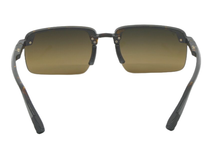 Lunettes de soleil Maui Jim Laulima écaille MJ216 10A Vue intérieure