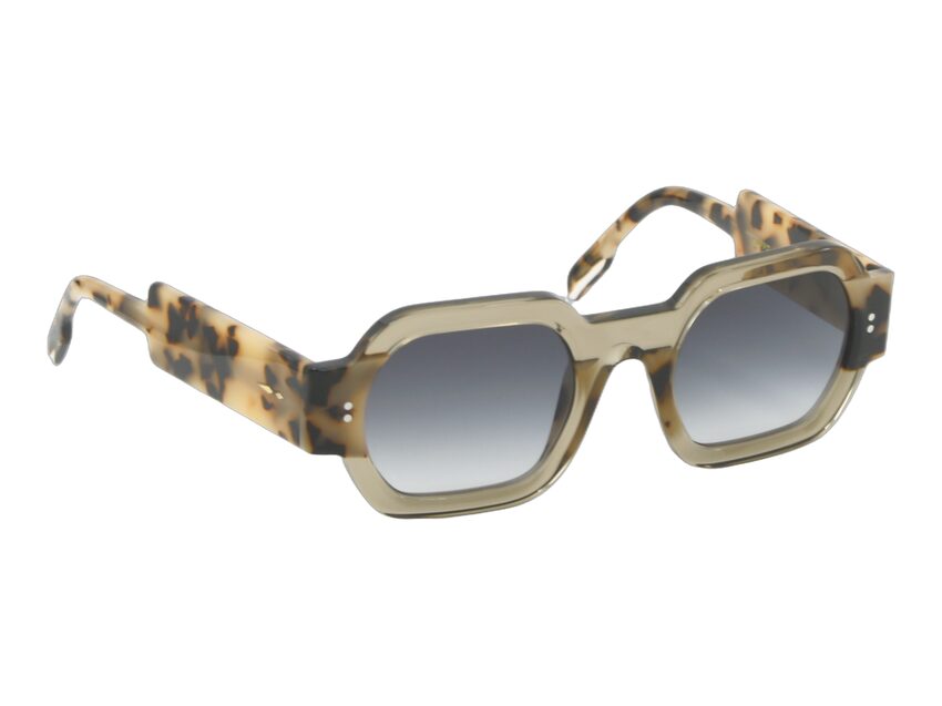 Lunettes de soleil Paname Appolinaire Ecaille et fumé C4 Vue principale