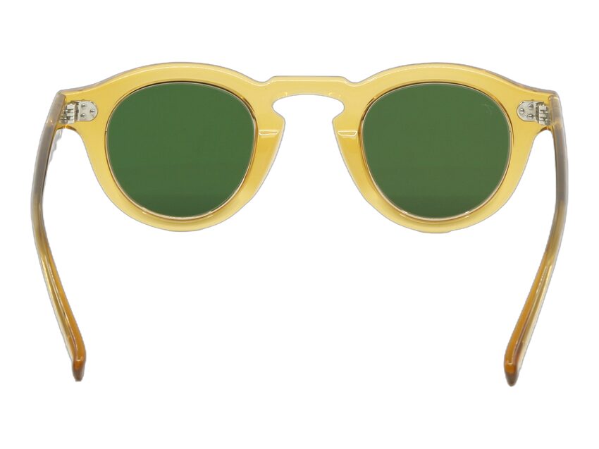 Lunettes de soleil Talla Tracy acetate miel verres vert 9112 C Vue intérieure