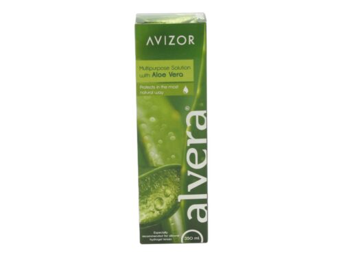 Solution d'entretien lentilles multifonction Alvera à l'Aloe Vera 350 mL