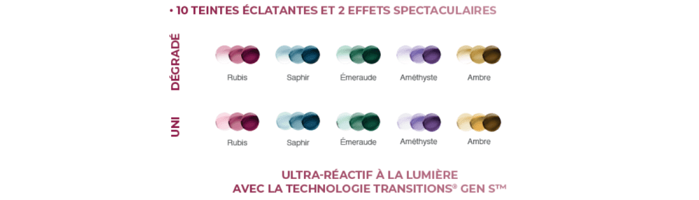 Teintes et effets Transitions Color Touch