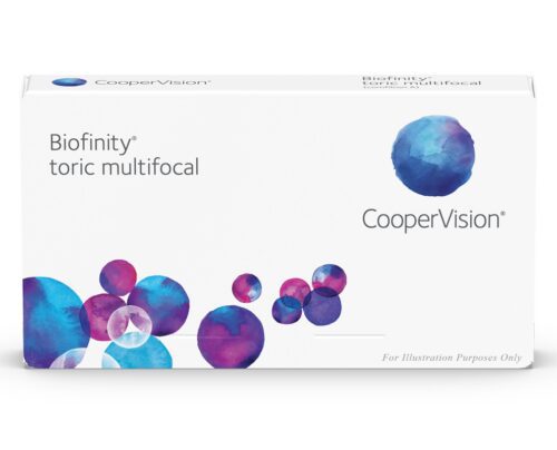 Biofinity toric multifocal 6 lentilles