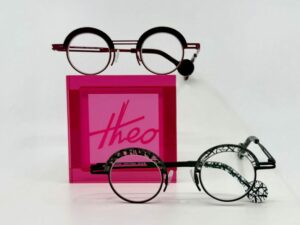 Lunettes theo Blush disponible à Paris 19 chez Optique Place des Fêtes